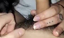 Spare mini blowjob on the cell phone for daddy’s fun